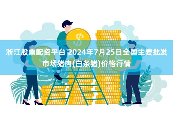 浙江股票配资平台 2024年7月25日全国主要批发市场猪肉(白条猪)价格行情