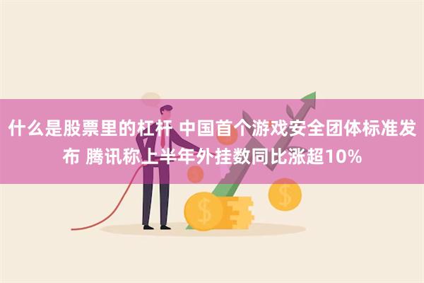 什么是股票里的杠杆 中国首个游戏安全团体标准发布 腾讯称上半年外挂数同比涨超10%