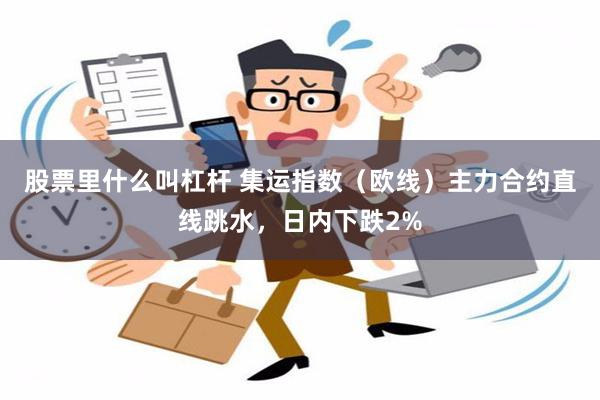 股票里什么叫杠杆 集运指数（欧线）主力合约直线跳水，日内下跌